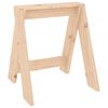 vidaXL Stools 2 pcs 40x40x45 cm Solid Wood Pine