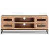 vidaXL TV Cabinet 110x30x40 cm Solid Acacia Wood