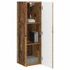 vidaXL TV Wall Cabinet Old Wood 30 x 31 x 100 cm Engineered Wood