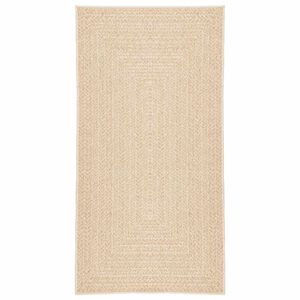 vidaXL Rug ZIZUR Beige 60x110 cm Jute Look Indoor and Outdoor