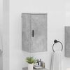 vidaXL Bathroom Cabinet Wall-mounted Concrete Grey 30 x 31.5 x 61 cm