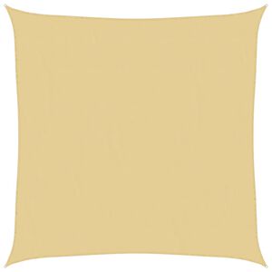 vidaXL Sun Shade Sail Sand 2x2 m 100% Polyester Oxford