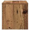 vidaXL Bedside Cabinet Old wood 40 x 40 x 30 cm Engineered wood
