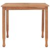 vidaXL 5 Piece Garden Dining Set Solid Teak Wood