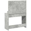 vidaXL Dressing Table Concrete Grey 100 x 41 x 135 cm Engineered Wood