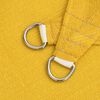 vidaXL Sunshade Sail 160 g/m² Square Yellow 7x7 m HDPE