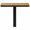 vidaXL Wall Shelf 40x30x32 cm Solid Wood Mango and Iron