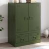 vidaXL Highboard Olive Green 67x39x95 cm Steel