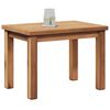 vidaXL Coffee Table Brown 50 x 35 x 36 cm Solid teak wood