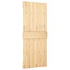 vidaXL Door NARVIK 85x210 cm Solid Wood Pine