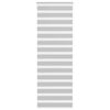 vidaXL Zebra Blind Light Grey 90x230 cm Fabric Width 85.9 cm Polyester