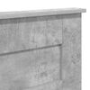 vidaXL Headboard Concrete Grey 200 cm Engineered wood