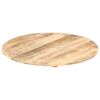 vidaXL Table Top Solid Mango Wood Round 15-16 mm 70 cm