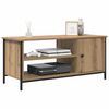 vidaXL TV Cabinet Artisan Oak 100 x 40 x 45 cm Engineered Wood