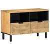vidaXL TV Cabinet Brown 70x33x46 cm Solid Wood Mango