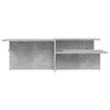 vidaXL Coffee Tables 2 pcs Concrete Grey Engineered Wood