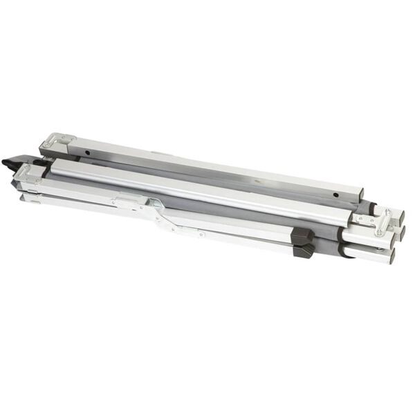 Red Mountain Folding Camp Bed Aluminium Grey 1304485