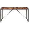 vidaXL Dining Table 160x80x75 cm Solid Acacia Wood