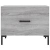 vidaXL Coffee Tables 2 pcs Grey Sonoma 50x50x40 cm Engineered Wood