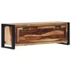 vidaXL Shoe Cabinet 120x35x40 cm Solid Acacia Wood