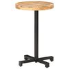 vidaXL Bistro Table Round &Oslash;50x75 cm Rough Mango Wood