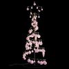 vidaXL LED Christmas Tree with Baubles 80 LEDs Warm White 120 cm