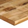 vidaXL Table Top Live Edge 70x60x3.8 cm Solid Wood Rough Mango