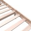 vidaXL Bed Frame without Mattress Solid Wood Pine Super King