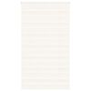 vidaXL Zebra Blind Marble Beige 125x230 cm Fabric Width 120.9 cm Polyester