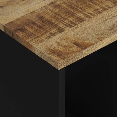vidaXL Side Table 40x31x46 cm Solid Wood Mango&Engineered Wood
