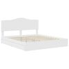 vidaXL Storage Bed with Headboard White 180 x 200 cm Engineered Wood