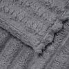 vidaXL Throw Blanket Dark Grey 240 x 220 cm Fleece