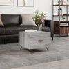 vidaXL Coffee Table Grey Sonoma 50x50x40 cm Engineered Wood