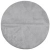vidaXL Rug IZA Short Pile Scandinavian Look Grey &Oslash; 80 cm