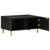 vidaXL Coffee Table Black 80x50x40 cm Engineered Wood