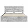 vidaXL Bed Frame with Headboard Concerte 180 x 200 cm Solid Pine Wood