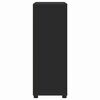 vidaXL Bathroom Cabinet Black 72.5 x 36.5 x 100 cm Engineered Wood