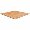 vidaXL Table Top | Light brown | Solid oak wood | 90x90 cm | Durable