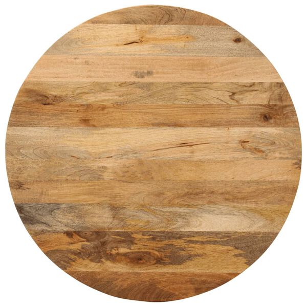 vidaXL Table Top &Oslash; 70x3.8 cm Round Solid Wood Mango