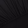 vidaXL Stretch Couch Slipcover Black Polyester Jersey
