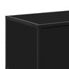 vidaXL TV Cabinet Black 180x35x41 cm Engineered Wood