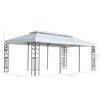 vidaXL Gazebo 3x6 m White