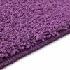 vidaXL Anti-slip Bath Mat Purple 50 x 80 cm PP