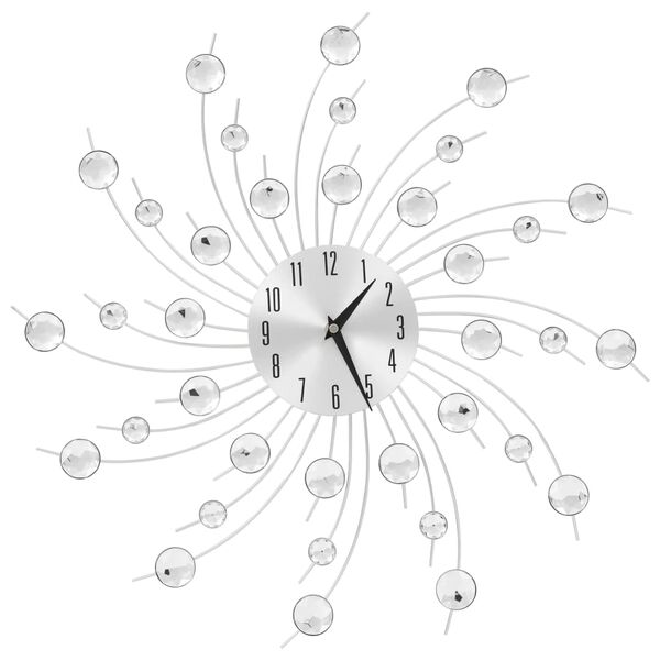 vidaXL Wall Clock with Quartz Movement Modern Design 50 cm