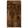 vidaXL Sideboard Smoked Oak 50x42.5x93 cm Engineered Wood