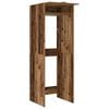 vidaXL Wash Machine Cabinet with Storage Old Wood 67.5 x 68 x 200 cm