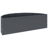 vidaXL Planter Anthracite 120 x 60 x 35 cm Steel