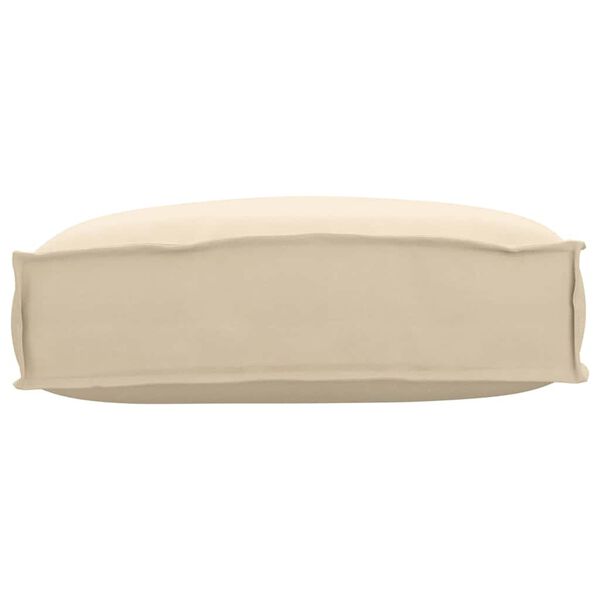 vidaXL Pallet Cushion for Backrest Beige 50 x 40 x 12 cm Oxford fabric