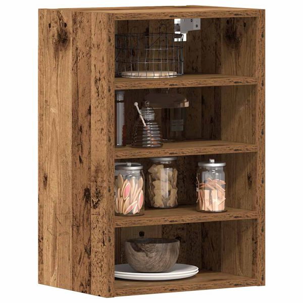 vidaXL Hanging Cabinet Riga Old Wood 40x29.5x60 cm Engineered Wood