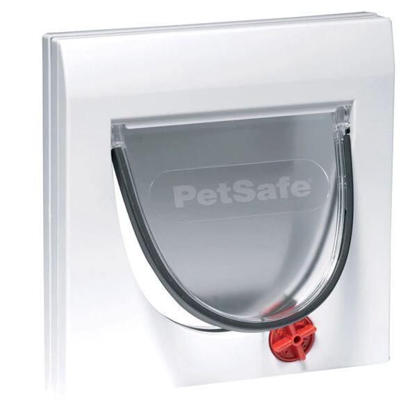 PetSafe Manual 4-Way Cat Flap without Tunnel Classic 919 White